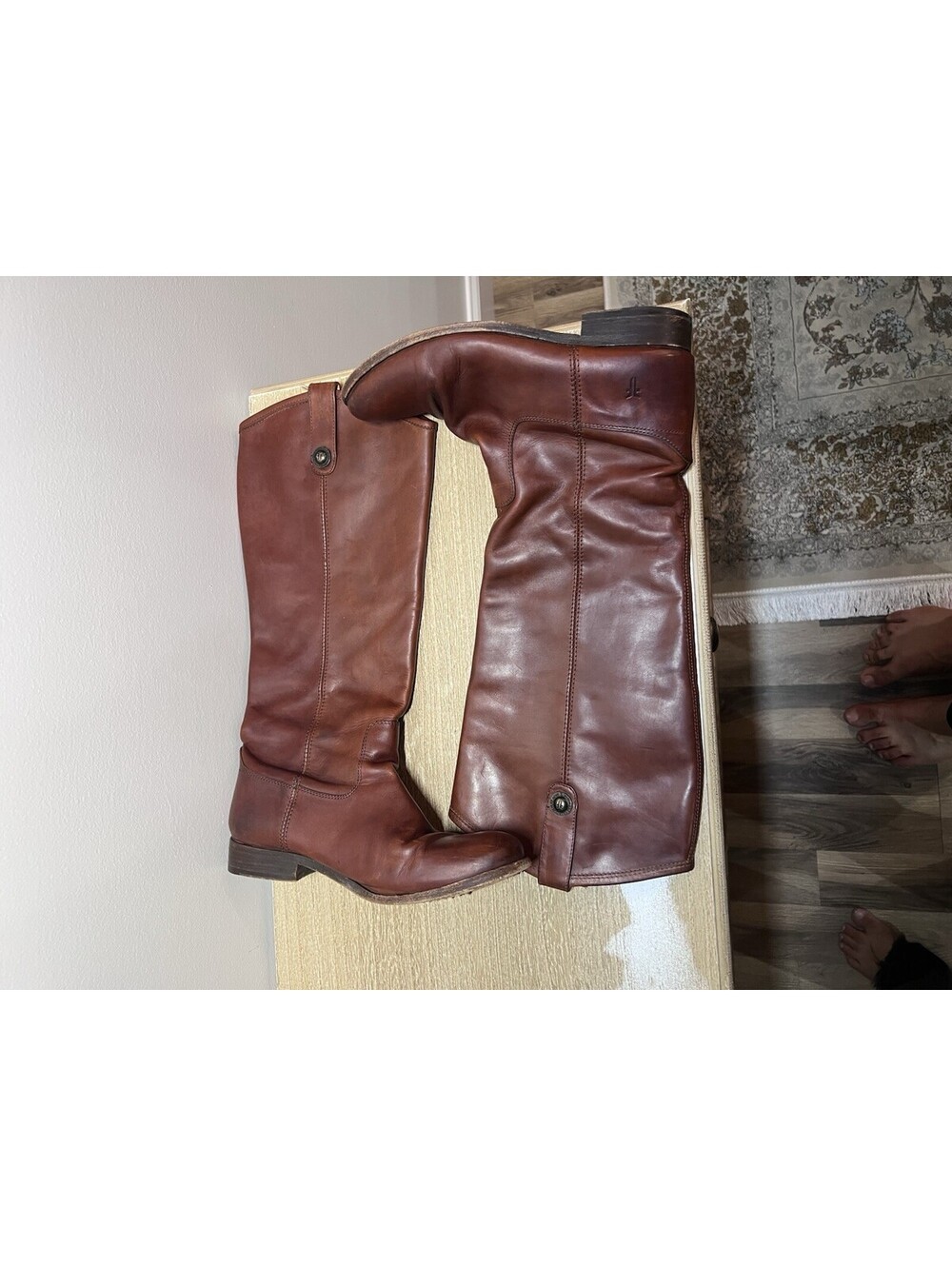 Frye Women's Brown Leather Boots Size 9